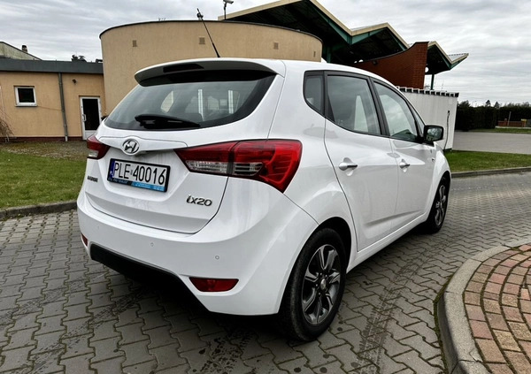 Hyundai ix20 cena 34900 przebieg: 189000, rok produkcji 2015 z Kuźnia Raciborska małe 436